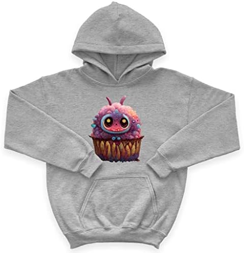 Hoody Monster Muffin Kids 'Sponge Fleece Hoodie - Hoody Страховити Cupcake Kids' Hoodie - Графична hoody за деца