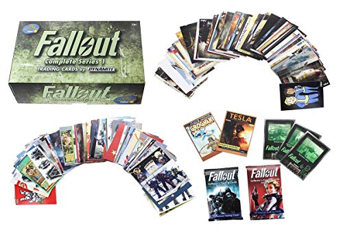 Fallout Trading Cards Series 1 Пълен Основен набор с Бонус карти и пакети