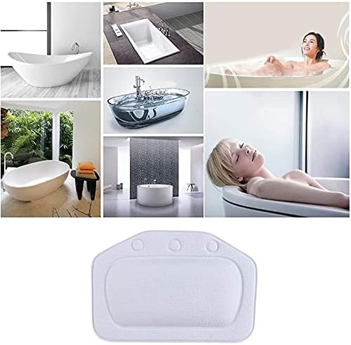 Възглавници за баня ZYQDRZ - това е Мек водоустойчиви вани, нескользящие възглавници за главата, релаксиращи Губчатые възглавници