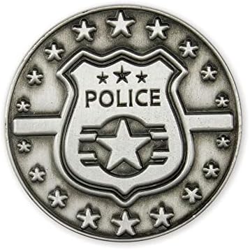 Монета Израз на любовта полиция, Обемна опаковка от 10 броя, Подарък в знак на Признателност за правоприлагащите органи и държавни