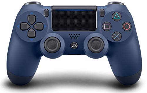 Безжичен контролер DualShock 4 за PlayStation 4 - Midnight Blue (обновена)