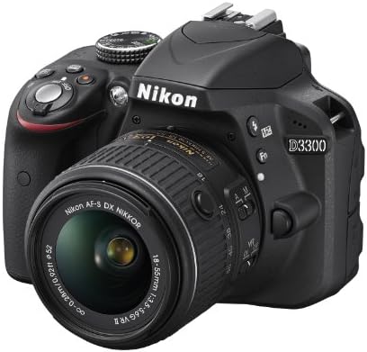 Цифров slr фотоапарат Nikon D3300 с резолюция до 24.2 Мегапиксела CMOS камера с автоматично фокусиране-обектив Nikkor S DX 18-55 mm f/ 3,5-5,6