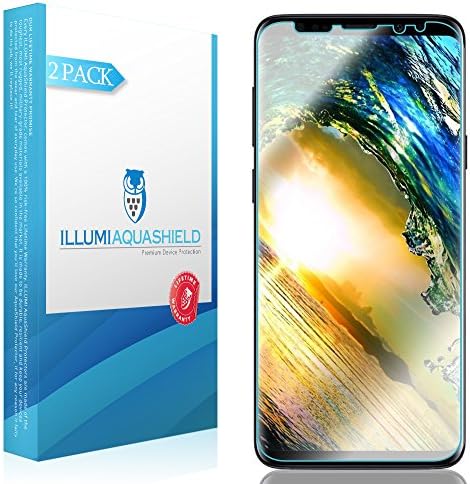 Защитно фолио ILLUMI AquaShield, съвместима с Samsung Galaxy S9 (2) (съвместим с чехлами) Прозрачна Гъвкава филм TPU с висока разделителна