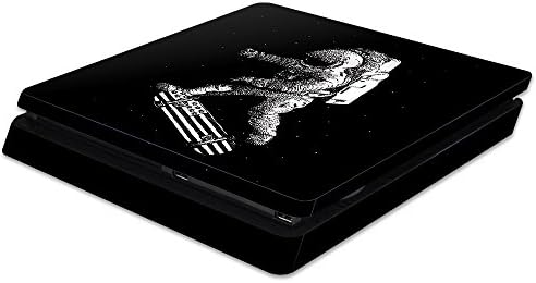 Кожата MightySkins е Съвместима с конзолата на Sony PS4 Slim - Space Kickflip | Защитно, здрава и уникална vinyl стикер-опаковка |