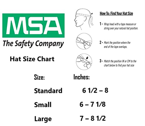 Вафен в стил шапки MSA 475399 Skullgard с механизма на палеца Fas-Trac III | Без прорезей, изработени от фенолна смола, излъчва топлина