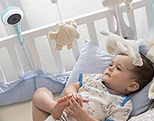 Детска помещение Lollipop с функция за точно определяне на плач, умен следи бебето с камера и аудио с възможност за двупосочна обратна връзка.