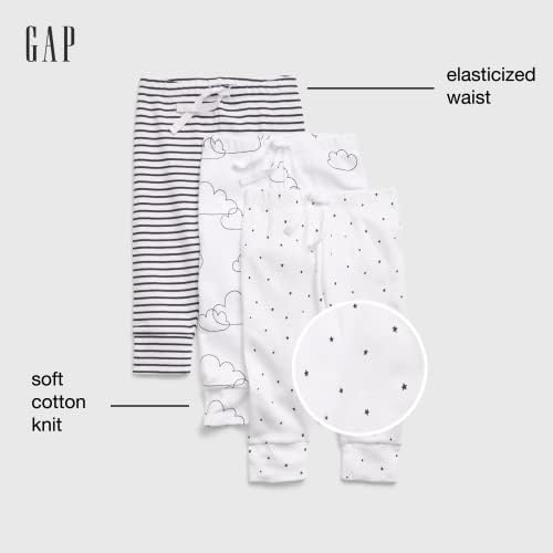Първите Любимите си Панталони за момичета GAP Baby от 3 комплекти