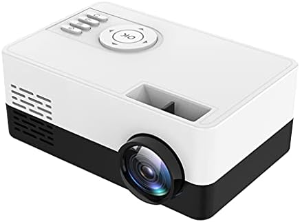 Проектор LMMDDP Инициативи, 320 * 240 пиксела, Поддържа 1080P USB Mini в прожектор, Домашен мултимедиен плейър, подарък за деца (Цвят: D)