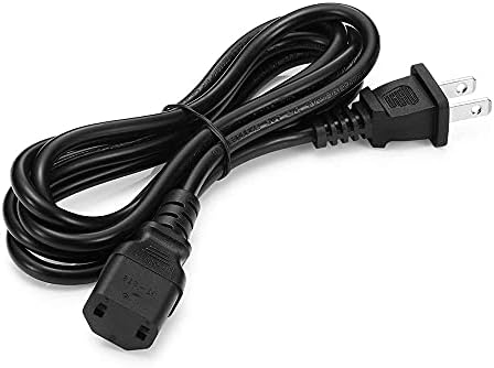 2-Пинов захранващ кабел ac адаптер, Съвместим със Sony PS4 Pro, блок захранване за Xbox One/Xbox 360 Slim/360 E, Подмяна на