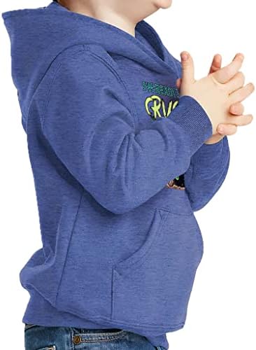 Аз съм Готов да Смаже Детски Пуловер с качулка - Уникална Hoody от Порести Руно - Hoody с качулка с принтом за кола за деца