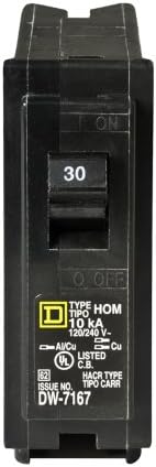 Полюс автоматичен прекъсвач Square D - HOM130CP Homeline на 30 Ампера