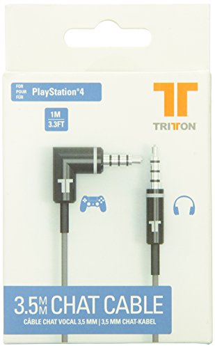 3.5 мм кабел за PSN-чат Tritton за слушалки PlayStation 4 и адаптер стереогарнитуры Xbox One
