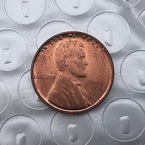 Криптовалюта 1911 г. Криптовалюта Любима Монета Реплика Възпоменателни Монети Американската Стара Монета, Позлатена са подбрани Монета Щастливата