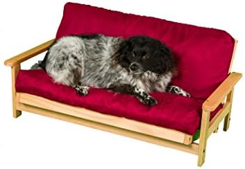 Луксозен диван Petfuton От Масив Дъб Червен Цвят-Голям
