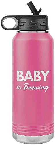 Игра За Актуализации Baby is Brewing Чаша за бутилки с вода 32 грама Подарък За Новостите Чаша За бременни Чаши За Обяви за бременността