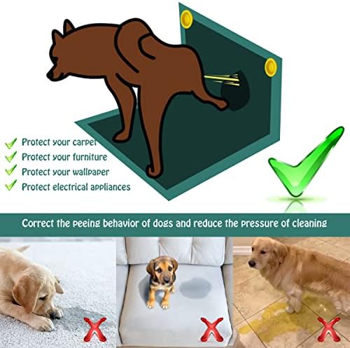 Държач за урина за кучета и кученца - Поставяне на подложка за приучения към гърне на стената с помощта на магнитен бутон Титуляр за кучешки