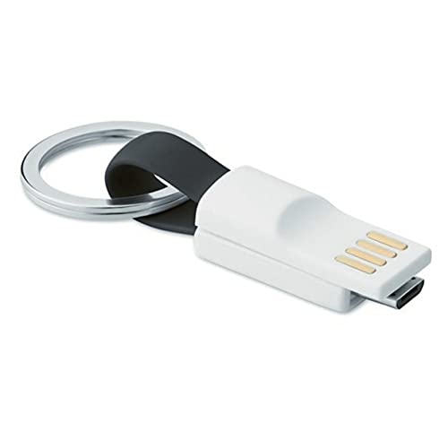 Кабел BoxWave е Съвместим с ZTE Blade A3 Joy (кабел от BoxWave) - Зарядно устройство за ключодържател Micro USB, Ключодържател