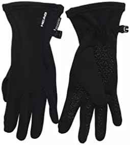 Дамски ръкавици за бягане със сензорен екран HEAD (черни, Meduim)