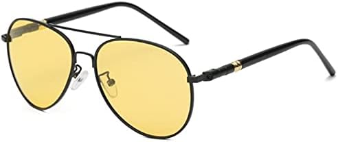 Очила за нощно виждане YOZOOT за шофиране, Поляризирани, с Антирефлекторно покритие UV400, Жълти Очила за Мъже, Предпазни Очила