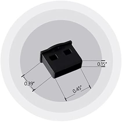 100ШТ USB Type-A Пылезащитная Капачка на куплунга, а Защита на интерфейса Прахоустойчив, влагоустойчив, отговарят на високи Защитен