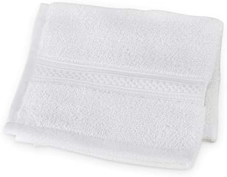 Кърпа за пране от памук Dr. Mercola (Бели) с Размери 13 x 13, Без ГМО, сертифицирана от DESI