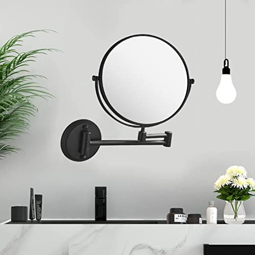 Огледало за грим SRVNT, Въртящо се На 360 ° За Бръснене В Банята, монтаж на стена Увеличително Огледало За Бръснене, Водонепроницаемое