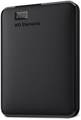 Настолен твърд диск Western Digital WD 4TB Elements - USB 3.0 - WDBWLG0040HBK-Комплект NESN с преносим външен твърд диск WD 2TB Elements