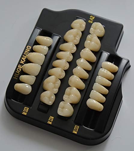 Зъби от смола TJIRIS с 28 Зубными Протези Фалшив Зъб 10 Кутии