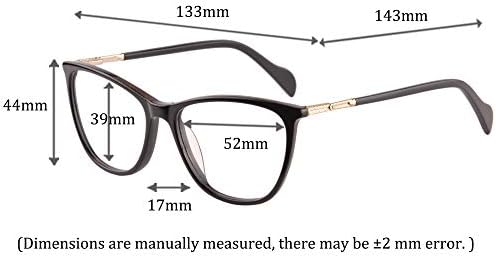 Дамски компютърни очила за четене MEDOLONG с анти-синя светлина-LH153(C1, 1,56 анти-сините, 125)