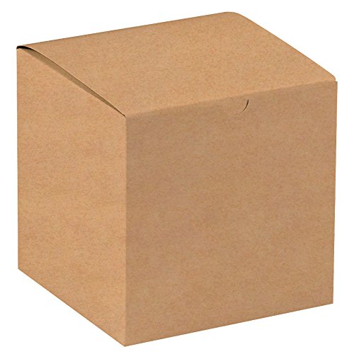 Кутии Подаръчни кутии Fast BFGB777K, 7 x 7 x 7, Крафт (опаковка по 100 броя)