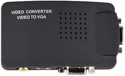 SLLEA RCA Композитен конвертор AV S-Video, VGA за DVD, vcr, DVR Евтино