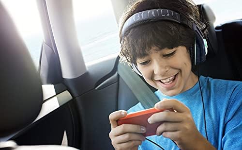 Детски слушалки eKids Mandalorian, Жични слушалки за училище, у дома или при пътуване, стерео слушалки, без объркване с майка регулатор на
