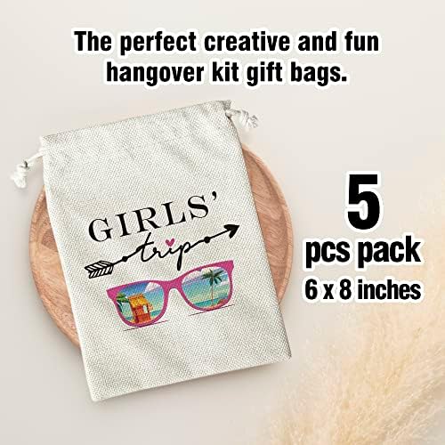 Чанти за набор от махмурлук, Подарък чанта за пътуване за момичета с завязками, за моминско парти, Сватба, Пътуване, чанта за набиране