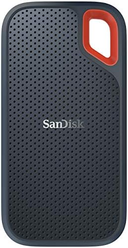 Портативен външен твърд диск SanDisk Extreme с капацитет от 2 TB - USB-C, USB 3.1 - SDSSDE60-2T00-G25 (обновена)