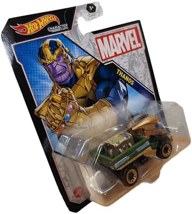 Автомобили герои ТВ Hot Wheels Автомобили герои на Marvel Thanos Vehicle 2021, GYB57