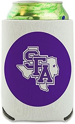 Охладител с Логото на Stephen F. Austin State University Primary Can Cooler - Арматура За обнимания ръкави за напитки Сгъваем Изолатор - Притежателя