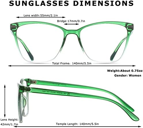 Блокиране на Синя Светлина Очила за жени и Мъже, Ультралегкие Компютърни/Тв/Игрални Очила, които Предпазват от пренапрежение на очите,