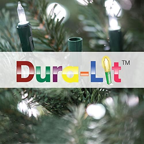 Изкуствена Коледна елха от Шайенской бор Vickerman 2', Прозрачни мини-осветителни тела Dura-Lit® - Изкуствена Коледна елха - Сезонен