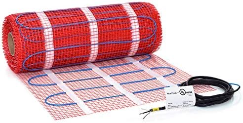 100 кв. фута HeatTech 120 В Електрически Tiled Мат с нагревател за секс