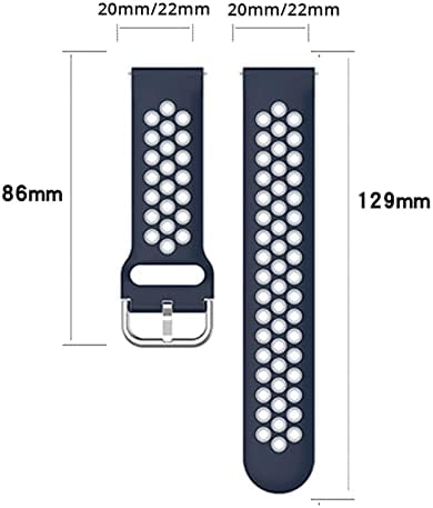 ILAZI каишка за 20-22 мм Универсален смарт гривна на китката, спортен гривна, каишка за часовник