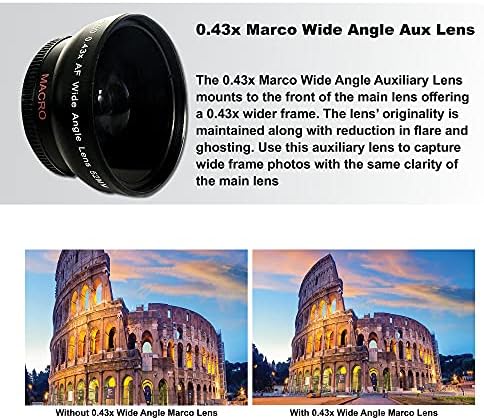 - Рефлексен фотоапарат Canon EOS 2000D/Rebel T7 с обектив EF-S 18-55 mm + карта памет SanDisk 32 GB Калъф за статив Широкоъгълни лещи
