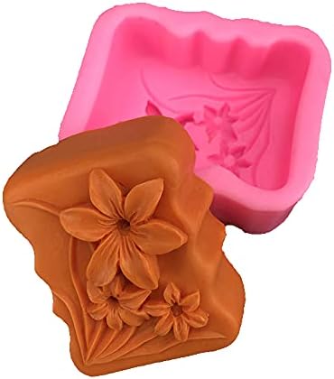 Силиконовата Форма във формата на цветя Нарцис Cestony 3D за Направата на Сапунени играчки направи си САМ