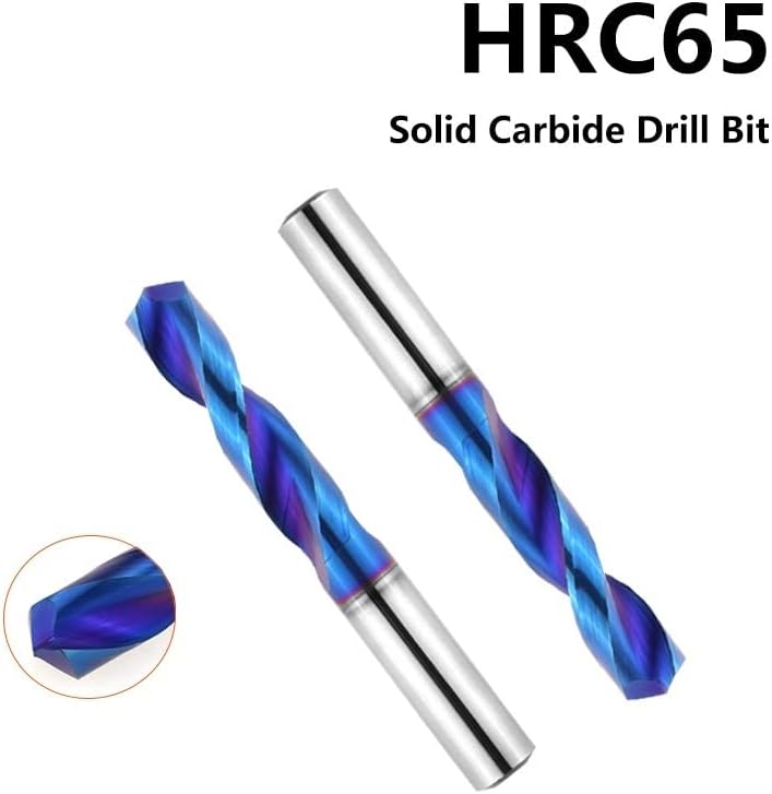 1 mm-16 mm видий тренировки HRC65 за планински мъже, 3D Синя спирала каннелюра, Спиральное тренировка за инструмент от твърди сплави