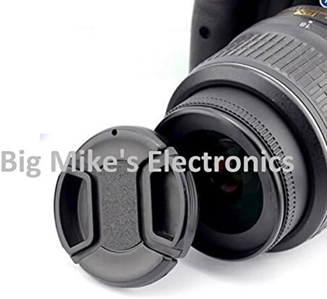 58 мм Универсална защелкивающаяся капак на обектива За цифрови огледално-рефлексни фотоапарати Canon EOS Rebel SL1, T1i, T2i, T3, T3i,