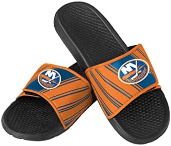 Мъжки Сандали с логото на отбора в НХЛ FOCO Sport Shower Legacy Slide Flip Flop Sandals