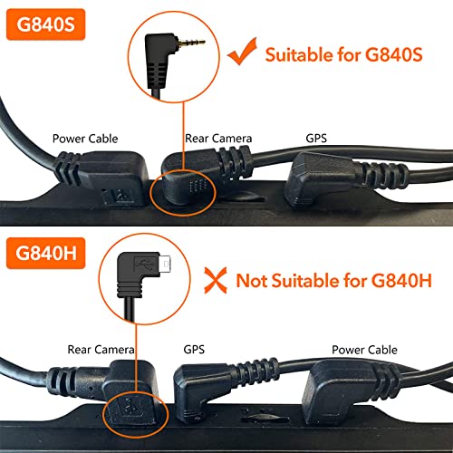 Удължителен кабел камера за задно виждане WOLFBOX 50 метра Кабел за камера за задно виждане G840S/G930/G840H/G850/G900/T10 Plus