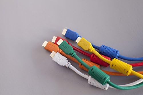 Високоскоростен HDMI кабел Monoprice с дължина 1,5 метра - Зелено | 18 Gbit/s, 4K @ 60 Hz, 28AWG, HDR, YUV 4: 4: 4, ARC,