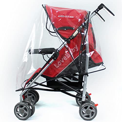Чанта за детска количка SOIMISS Buggy От Дъжд Универсален Прозрачен Водоустойчив Козирка За детска количка