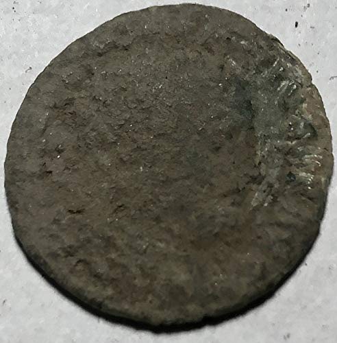 240 IT - 460 CE. 1 Монета на Римската империя НЕОЧИЩЕННАЯ Римска монета Cir