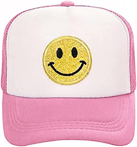 N ++ Модерна бейзболна шапка с улыбающимся Лице, Регулируем на Окото Задната част на Шапка Лятна Шапка от Пенопластовой окото, Мъжки и